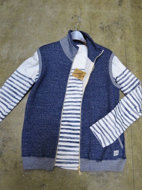 秋に◎ DENIM JET CAP & 手描き風BORDER 。。。By NUDIE JEANS_d0152280_14122259.jpg