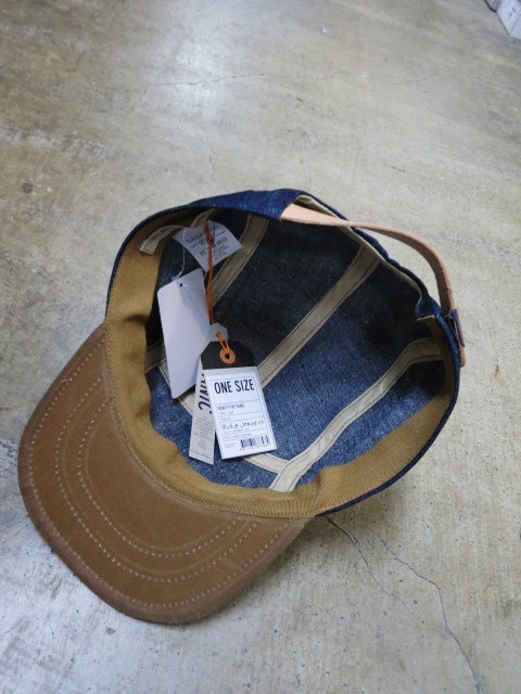 秋に◎ DENIM JET CAP & 手描き風BORDER 。。。By NUDIE JEANS_d0152280_1443368.jpg