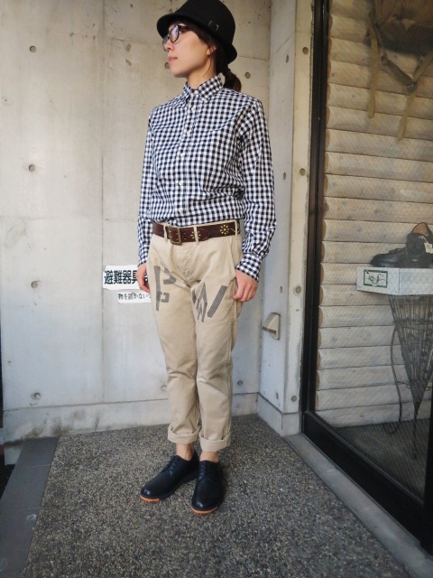 秋STYLE の足元の御伴に！　FULL COUNT ･･･ 対戦モデルTINO PANTS (修正・別注)！★！_d0152280_17134992.jpg