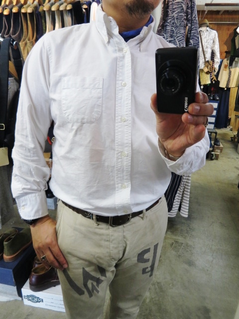 秋STYLE の足元の御伴に! FULL COUNT ・・・ 対戦モデルTINO PANTS (修正・別注)!★!_d0152280_17161683.jpg