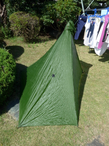 Sixmoon Design/Gatewood Capeを試し張り : The study of BCXC skiing