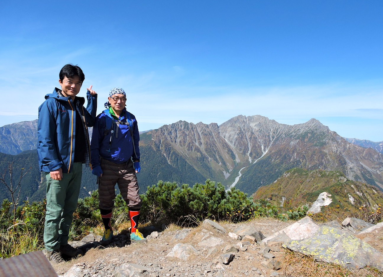 霞沢岳K1　9月30日（水）_c0078410_913514.jpg