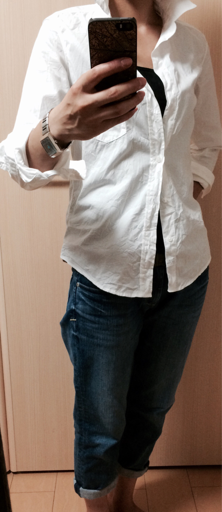 シャツの着こなしこなれワザ。_d0336521_23503349.jpg