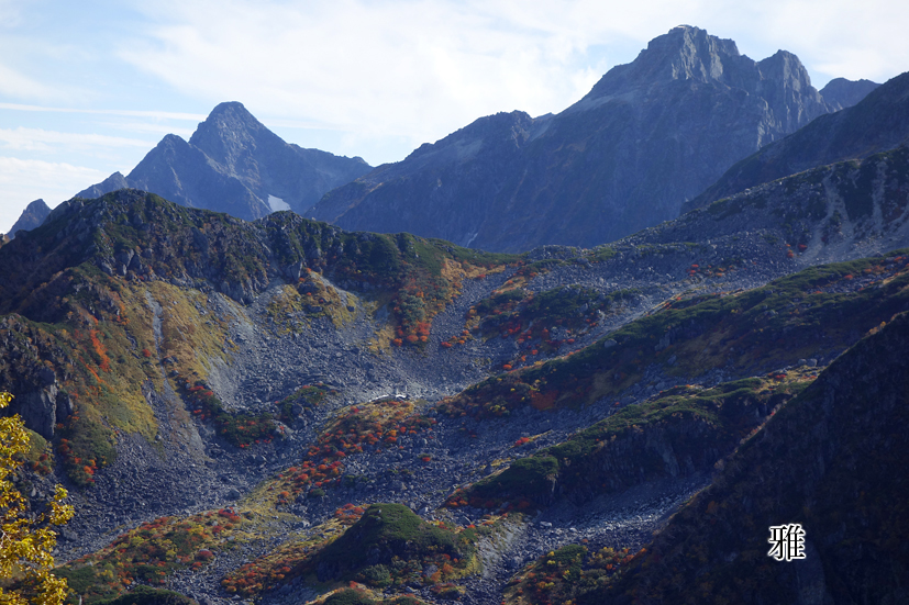 錦秋絶景山歩♪　東・西鎌尾根から笠ヶ岳　3泊4日　(1)_f0016656_22194188.jpg