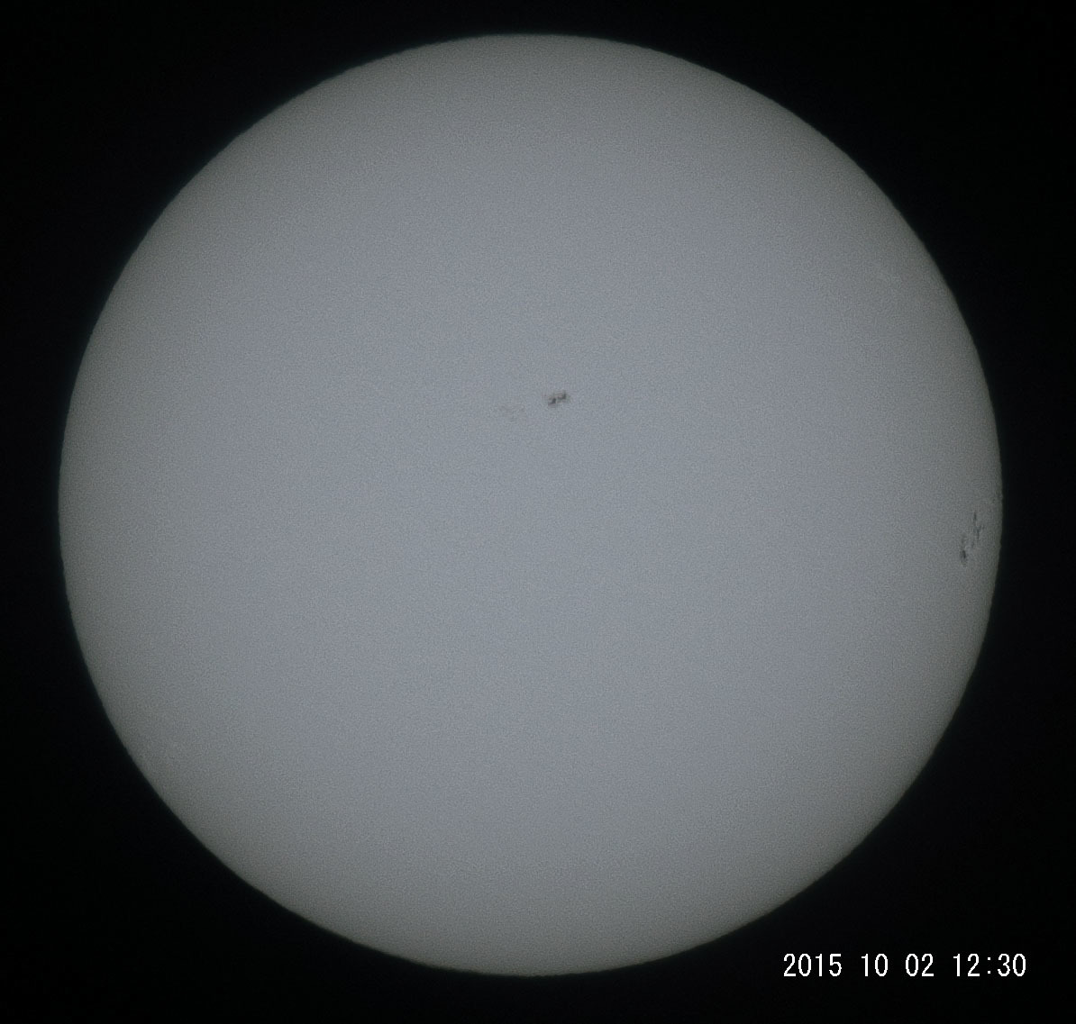 10月2日の太陽_e0174091_15441892.jpg