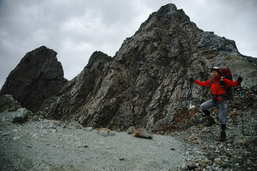 錦秋絶景山歩♪　東・西鎌尾根から笠ヶ岳　3泊4日　(2)_f0016656_857312.jpg