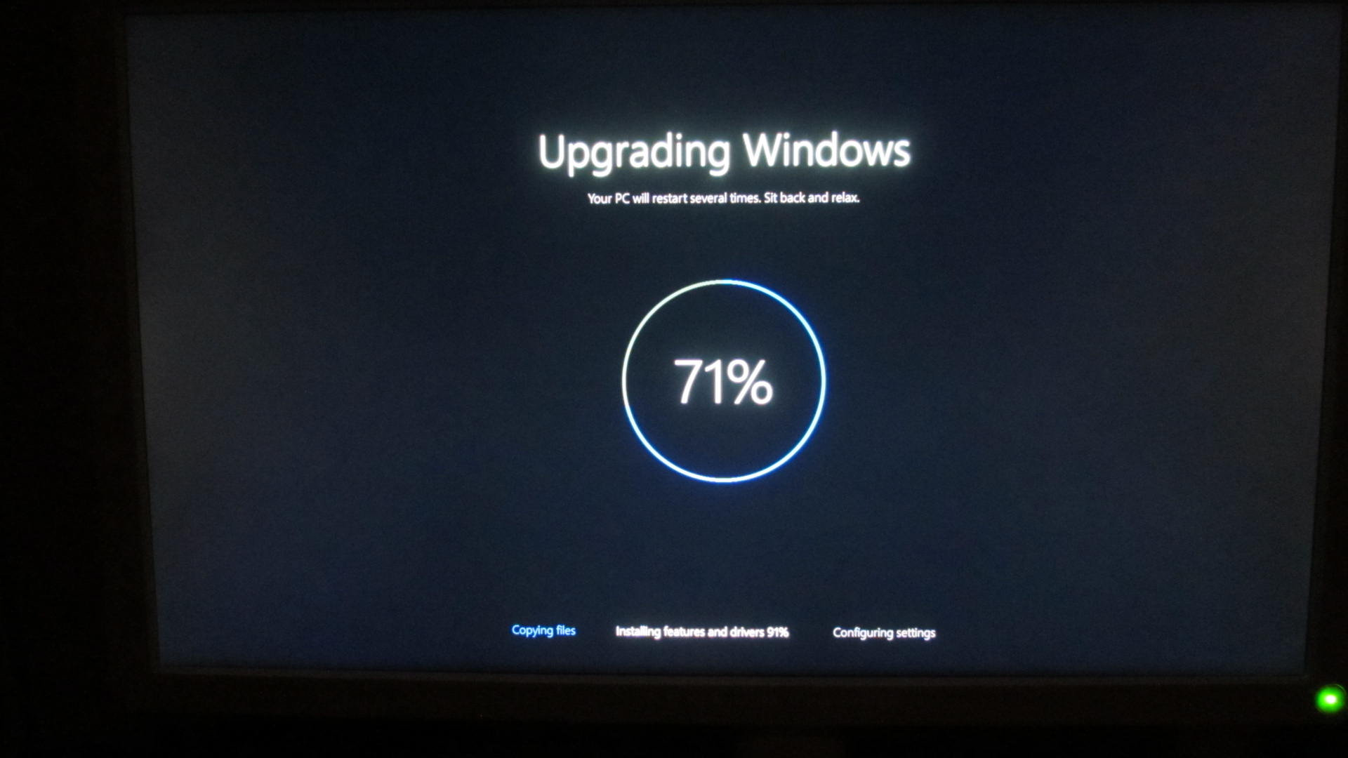 Windows10アップグレード 備忘 やってみましたっ