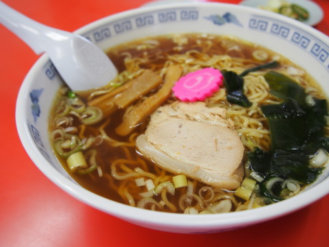 Aセット(ラーメン+ミニチャーハン):中華料理 万福亭(五所川原市)_b0147224_20132884.jpg