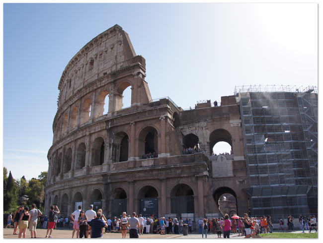 西地中海クルーズ(9) ローマ観光/コロッセオ_d0210324_13501548.jpg