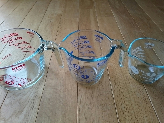 【新品未開封】パイレックス × knotted 計量カップ　ボール　3点セット 新品未開封】パイレックス × knotted 計量カップ ボール 3点