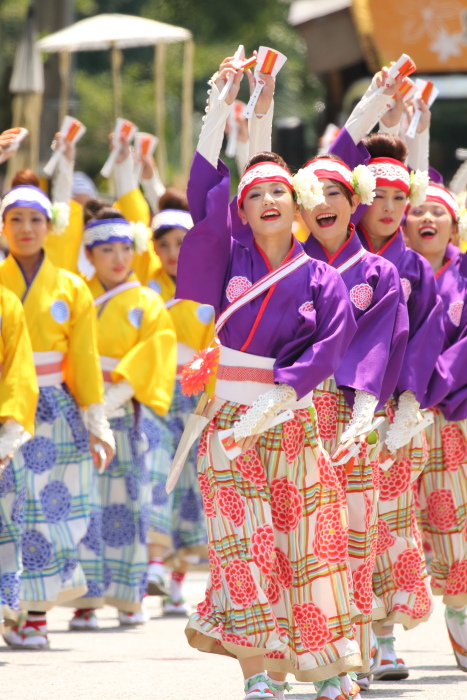 第62回よさこい祭り 本番2日目 ほにや その1_a0077663_13123489.jpg