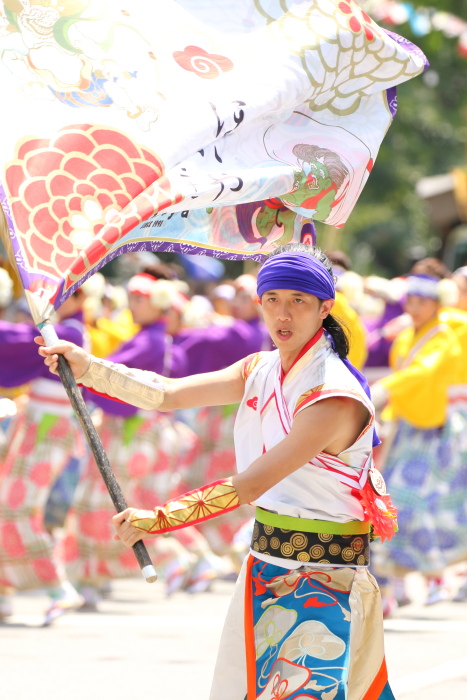 第62回よさこい祭り 本番2日目 ほにや その1_a0077663_13123949.jpg