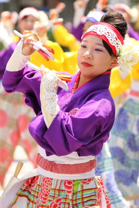 第62回よさこい祭り 本番2日目 ほにや その2_a0077663_1317388.jpg