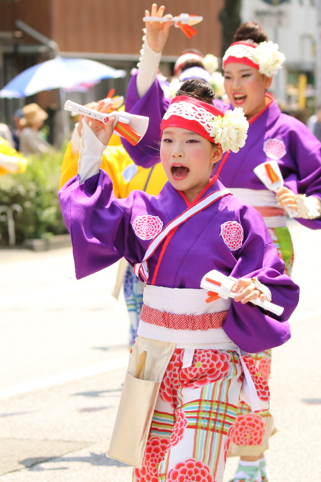 第62回よさこい祭り 本番2日目 ほにや その2_a0077663_13174398.jpg