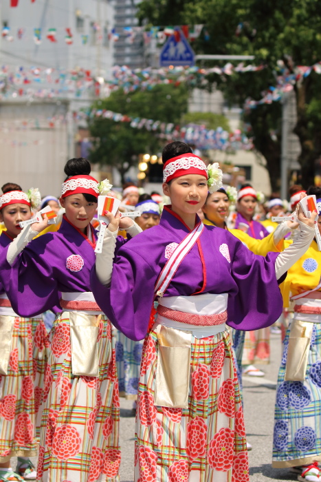 第62回よさこい祭り 本番2日目 ほにや その3_a0077663_13203159.jpg