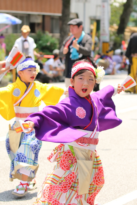 第62回よさこい祭り 本番2日目 ほにや その3_a0077663_1320401.jpg