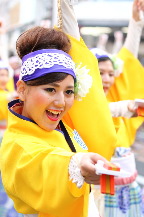 第62回よさこい祭り 本番1日目 ほにや その2_a0077663_823272.jpg