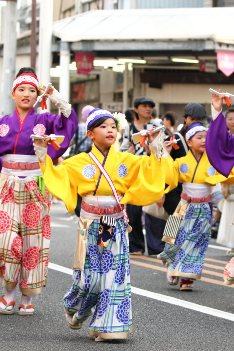 第62回よさこい祭り 本番1日目 ほにや その2_a0077663_8233514.jpg