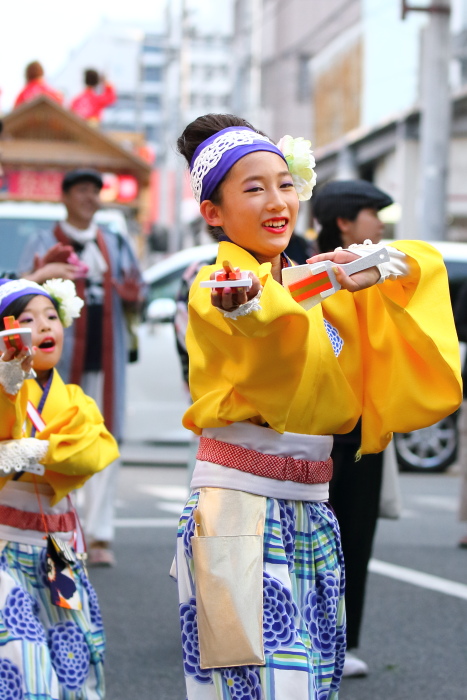 第62回よさこい祭り 本番1日目 ほにや その2_a0077663_8233896.jpg