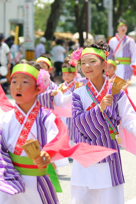 第62回よさこい祭り 本番2日目 陣 その4_a0077663_9325289.jpg