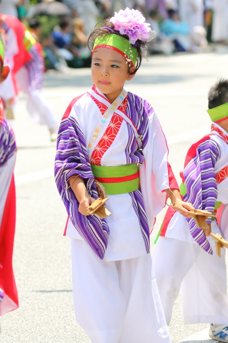 第62回よさこい祭り 本番2日目 陣 その4_a0077663_932557.jpg