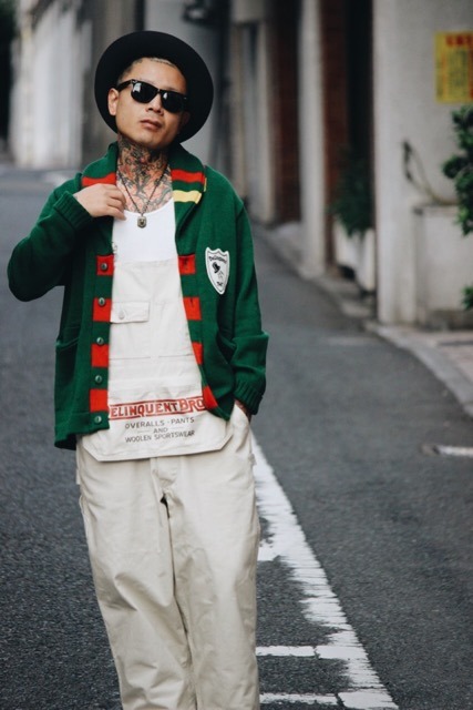 100%本物 delinquent rudo オーバーオール bros デリンクエントブロス