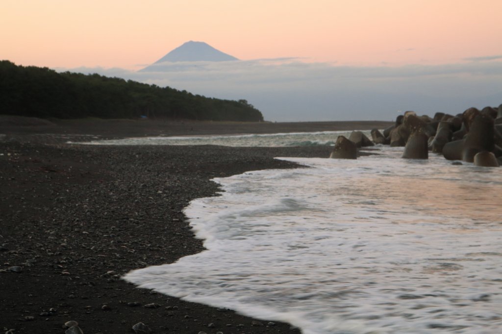 三保海岸の夕焼け～_a0188405_06590946.jpg