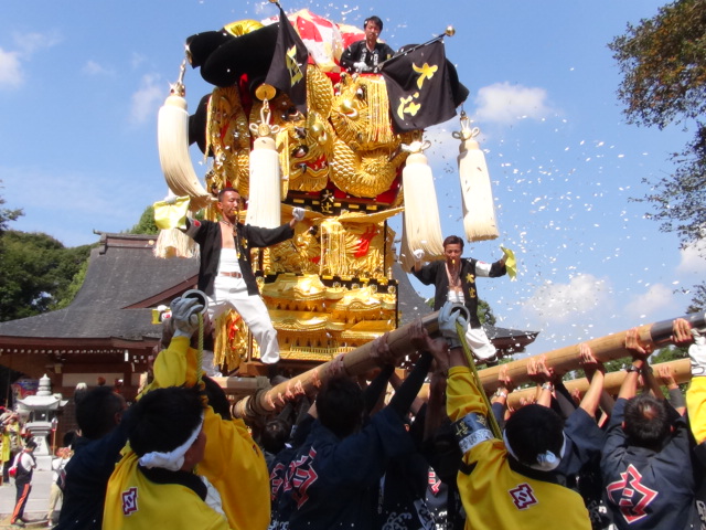 菅生（すがお）神社秋祭り本宮…2015/10/4_f0231709_2216529.jpg