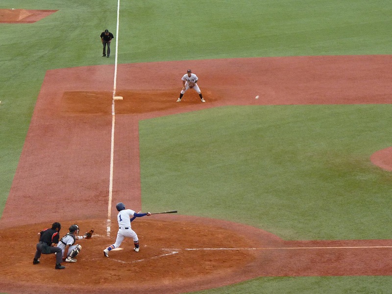 駒澤大対亜細亜大 9月29日 東都大学野球1部 前半_b0166128_18122559.jpg