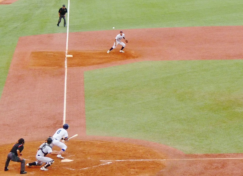 駒澤大対亜細亜大 9月29日 東都大学野球1部 前半_b0166128_183836.jpg