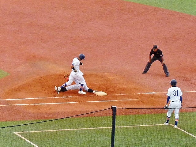 駒澤大対亜細亜大 9月29日 東都大学野球1部 前半_b0166128_184197.jpg
