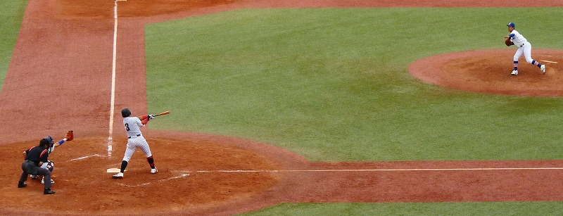 駒澤大対亜細亜大 9月29日 東都大学野球1部 前半_b0166128_18422487.jpg