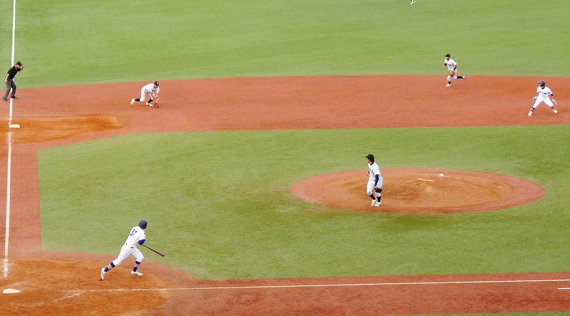 駒澤大対亜細亜大 9月29日 東都大学野球1部 前半_b0166128_19241478.jpg