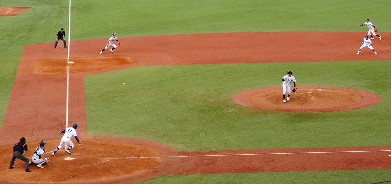 駒澤大対亜細亜大 9月29日 東都大学野球1部 前半_b0166128_1924184.jpg