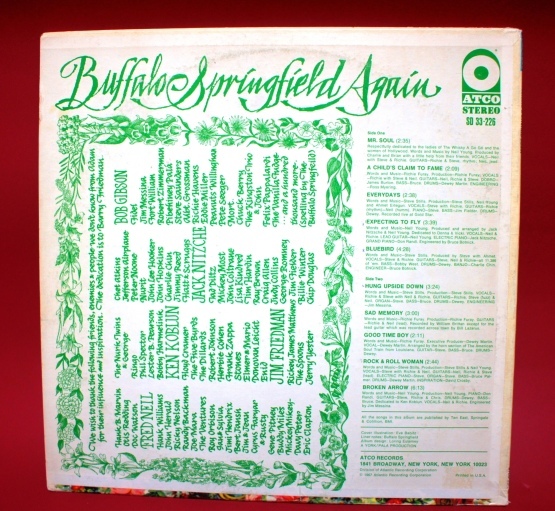 Buffalo Springfield その1 Buffalo Springfield Again : アナログ