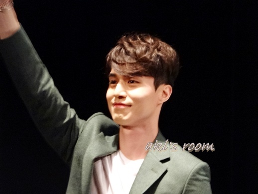 Lee Dong Wook  Fan Meeting in NAGOYA～Happy upcoming Birthday～①_b0108565_2049342.jpg