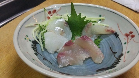 謝食道（７）釣り魚の刺身～三重県鳥羽市～_d0334173_21591267.jpg