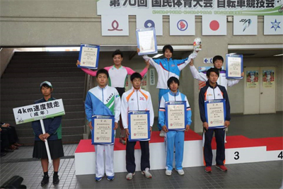 金栄堂サポート:鹿屋体育自転車競技部・橋本英也選手 和歌山国民体育大会ご報告&インプレッション!_c0003493_1545575.jpg