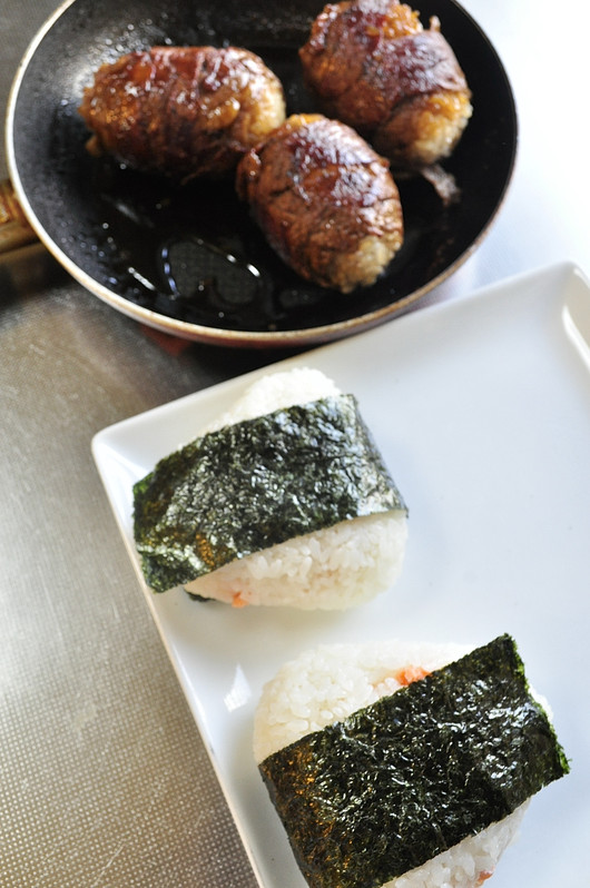 息子の野球おにぎりとスイミング弁当_b0171098_849083.jpg