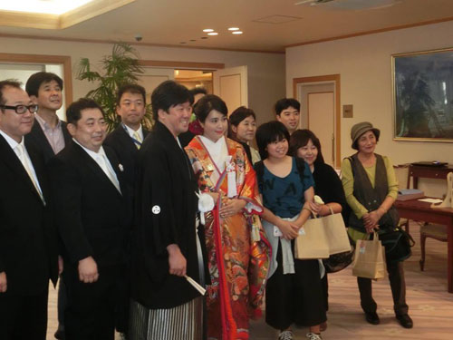 大安吉日 大国魂神社で結婚式 名嘉真麻希のスケッチブログ Maki Nakama S Sketchbook