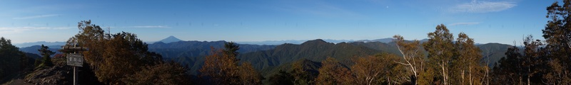 秋季遠征回想。雲取山と愛宕山登山・・・その２_f0016066_821751.jpg