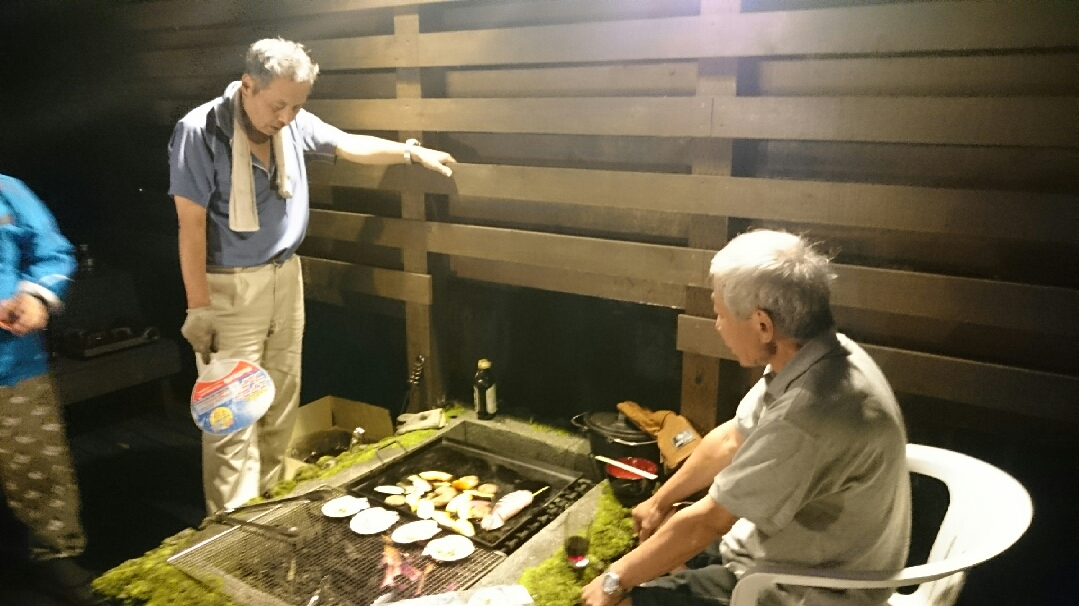 夏の終わりは山中湖の大倉山荘での反省会_c0242406_6295670.jpg