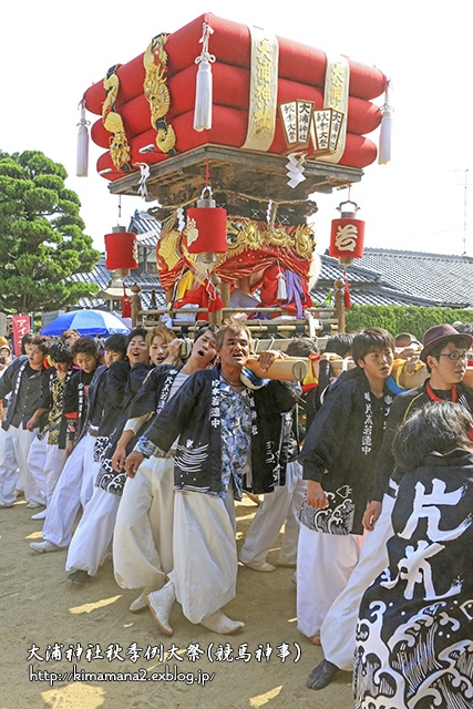 大浦神社秋季例大祭2015 ｢競馬神事｣-2_f0324756_916298.jpg