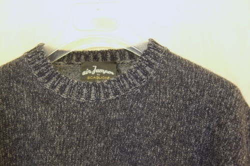 SCAGLIONE（スカリオーネ）air jumperメランジクルーネックニット_c0118375_00125826.jpg