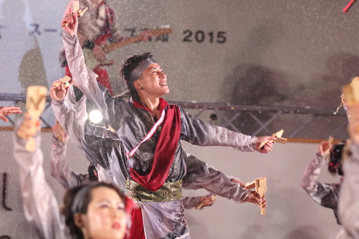 第62回よさこい祭り 後夜祭 一や GROUP その2_a0077663_16352496.jpg
