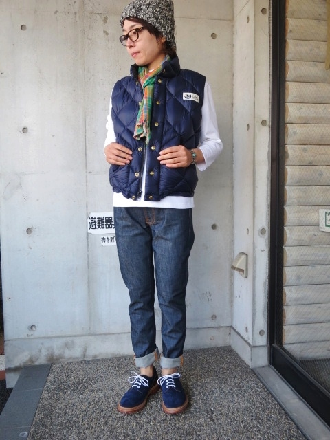 いつもの18番・DOWN VEST・Crescent Down Works 。。。そろそろですネ!★?_d0152280_11594742.jpg