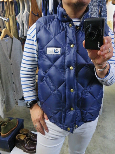 いつもの18番・DOWN VEST・Crescent Down Works 。。。そろそろですネ!★?_d0152280_1205371.jpg