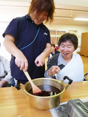 さつき農園レポート ~赤しそ収穫~_b0199838_1659742.jpg