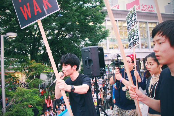 SEALDs　 再び渋谷に！　10/18(SUN)_c0024539_3455058.jpg