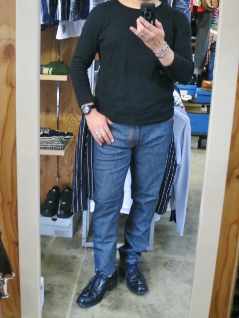 久々の・・・お初のモデルです★ 今秋冬・オススメのNUDUE JEANS 。。。LEAN DEAN・DRY!★!_d0152280_16433647.jpg